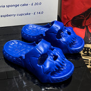 Fright Night | Skull Halloween Slippers For Women