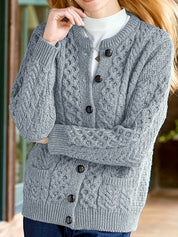 Julie Krogh | Structured Cardigan with Button Details