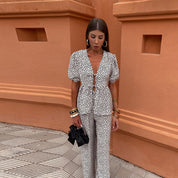 Priya Castellani | Midi-jumpsuit i blomsterprint til kvinder