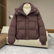 Ida Kristensen | Short pink puffer jacket for women