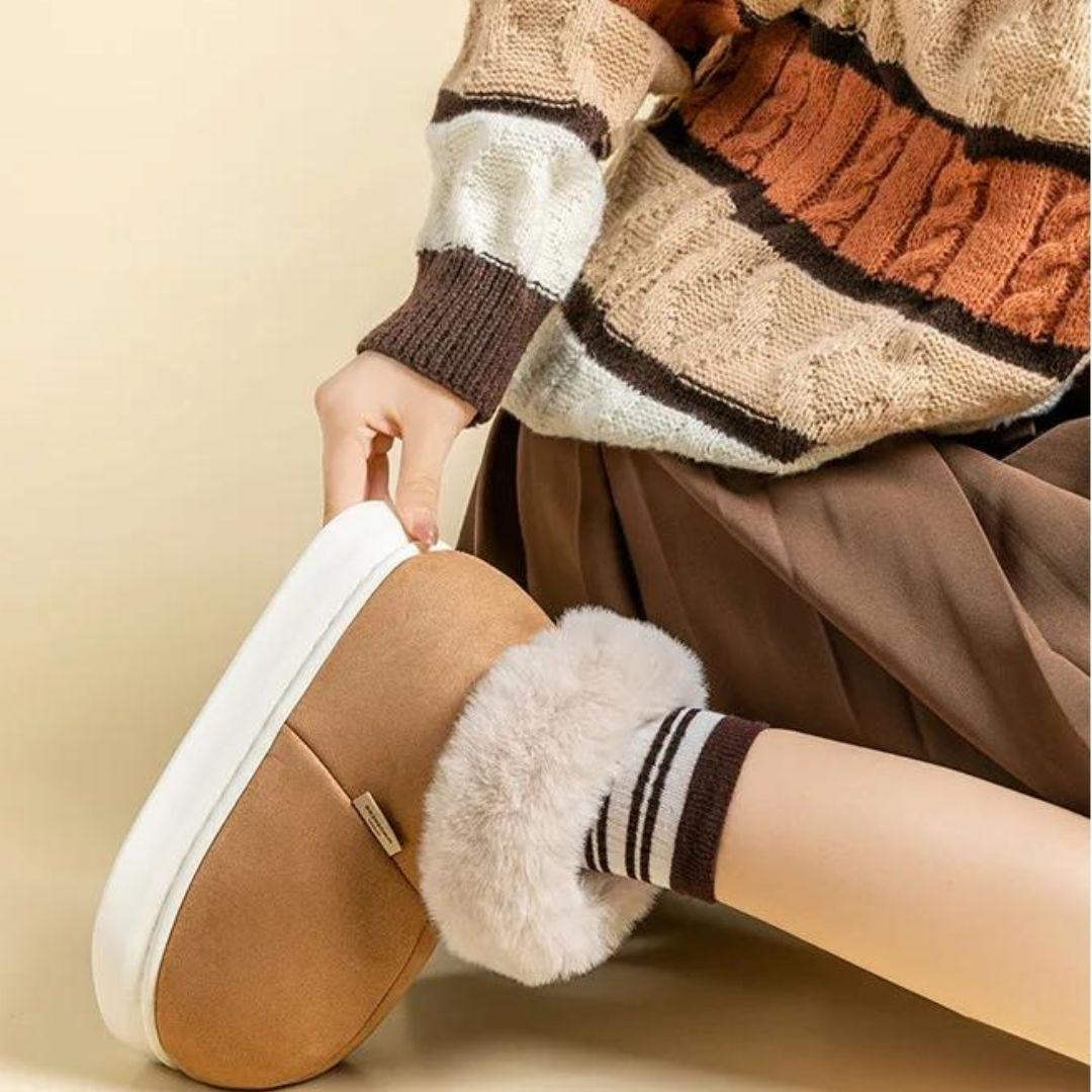 Evelyn Thornton | Vinter Slip-On Støvler med Pelsforing