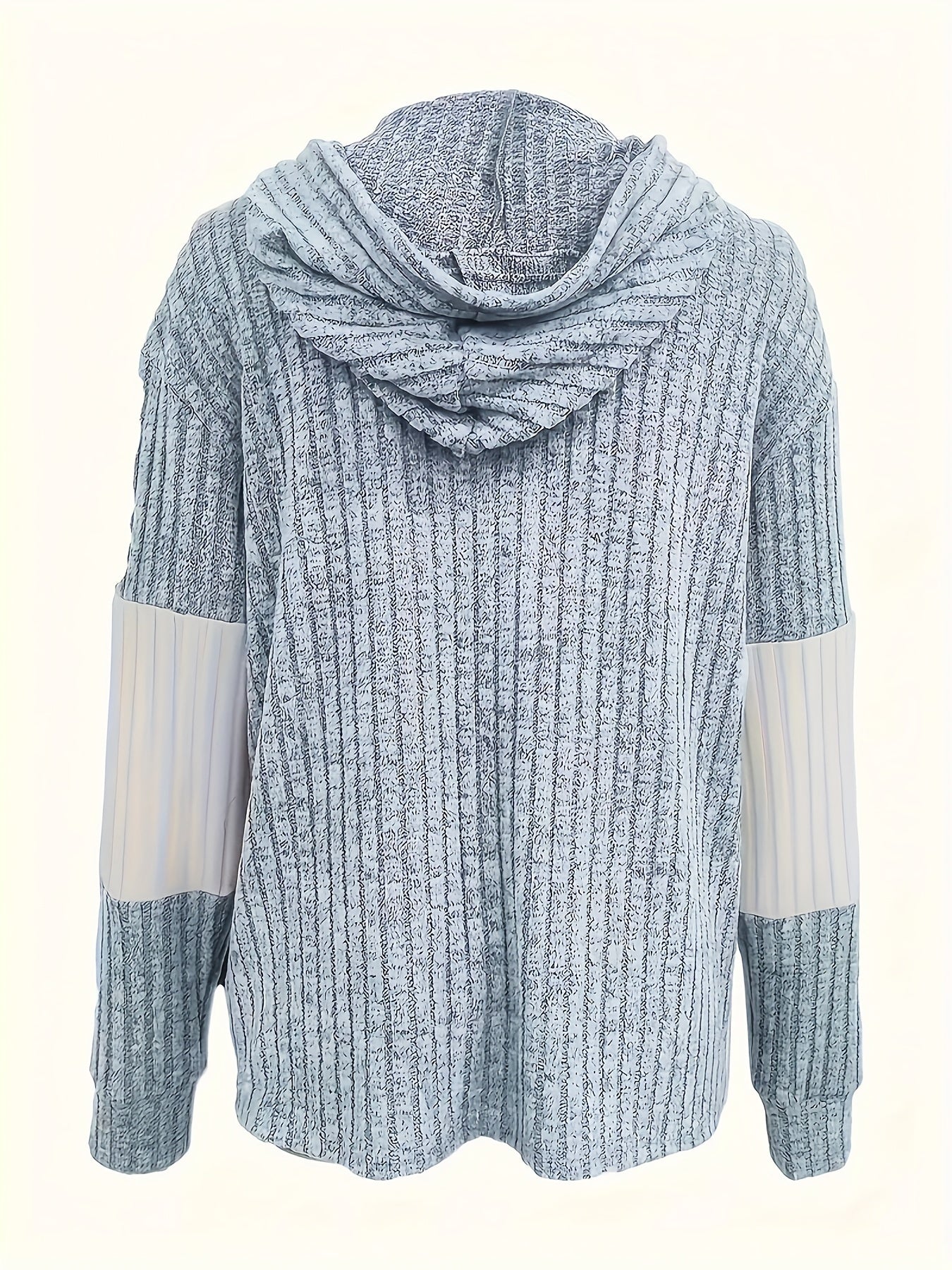 Solveig Kragh | Structured Colour-Block Hooded Jacket