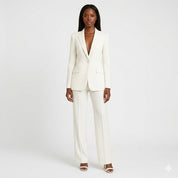 Gabrielle Sinclair | Formelt jakkesæt med lang struktureret blazer til kvinder