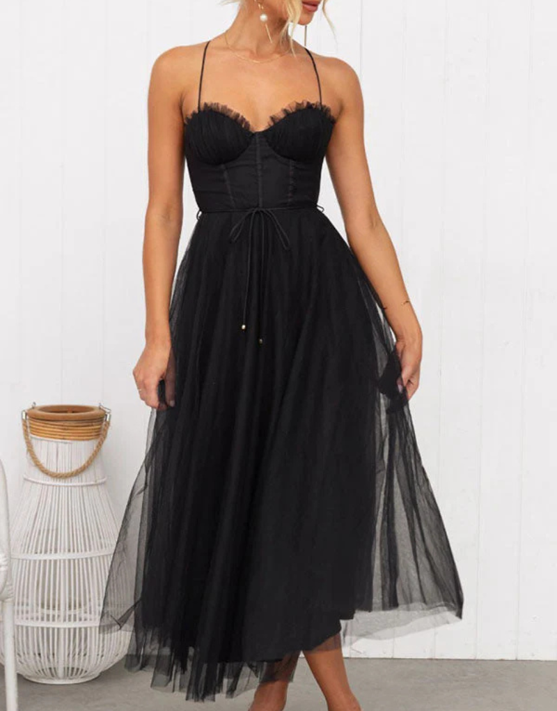 Chloé Rivière | Maxi sommerkjole med let og elegant fald
