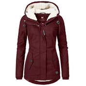 Lene Kristiansen | Wattierte Parkajacke mit Fleecefutter für Damen