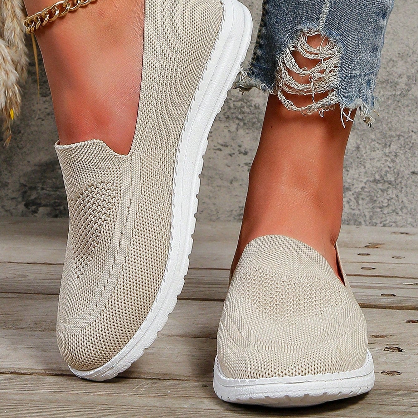 Amelie Dubois | Slip-on sneakers med let og fleksibelt design