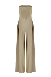 Lucienne Bellamy | Stropløs Jumpsuit i Marineblå