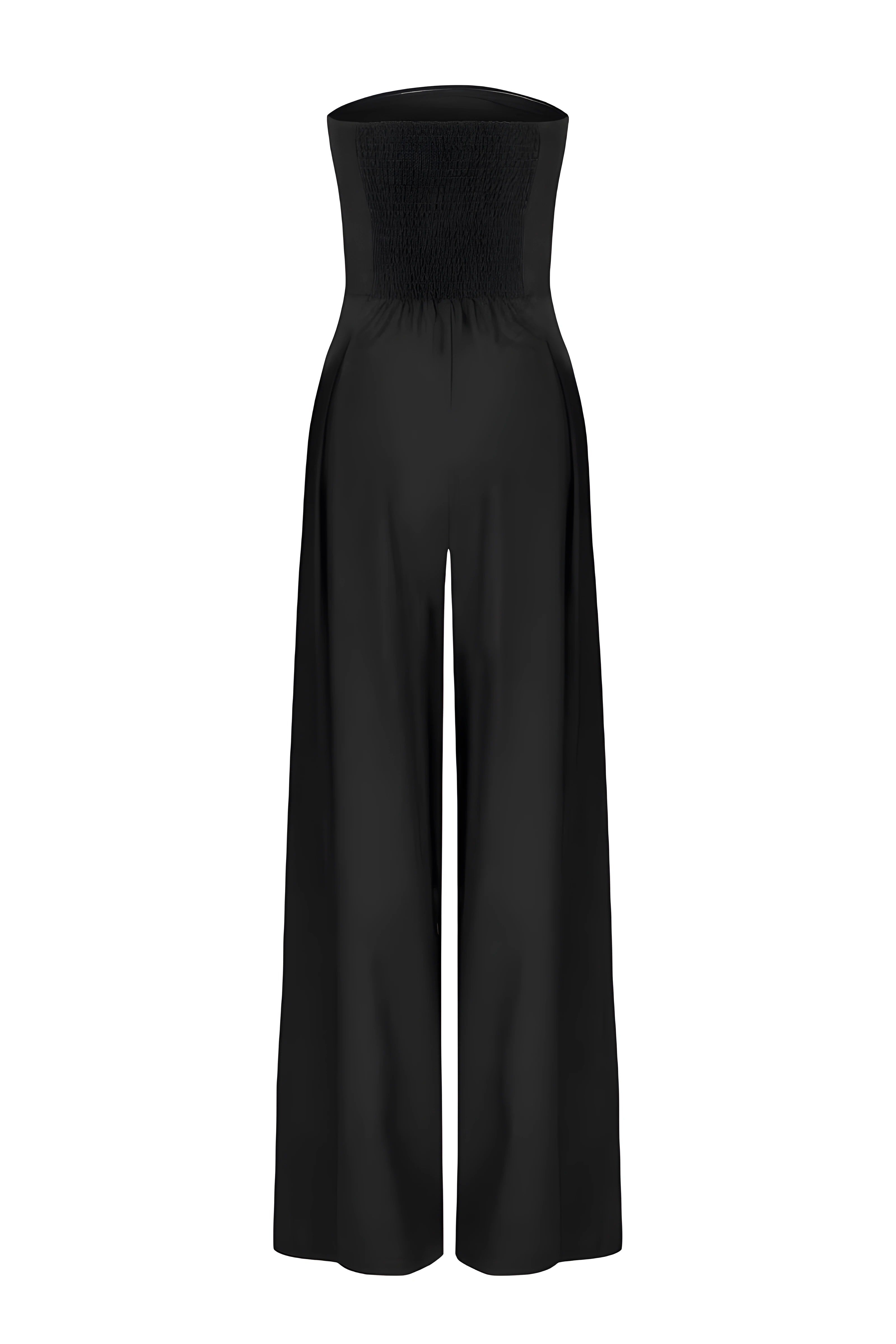 Lucienne Bellamy | Stropløs Jumpsuit i Marineblå