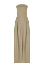 Lucienne Bellamy | Stropløs Jumpsuit i Marineblå