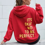 Pernille Mortensen | Oversize hoodie med tekstprint