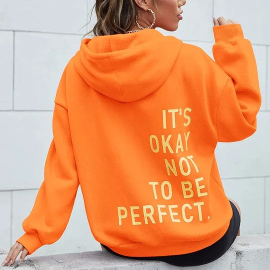 Pernille Mortensen | Oversize hoodie med tekstprint