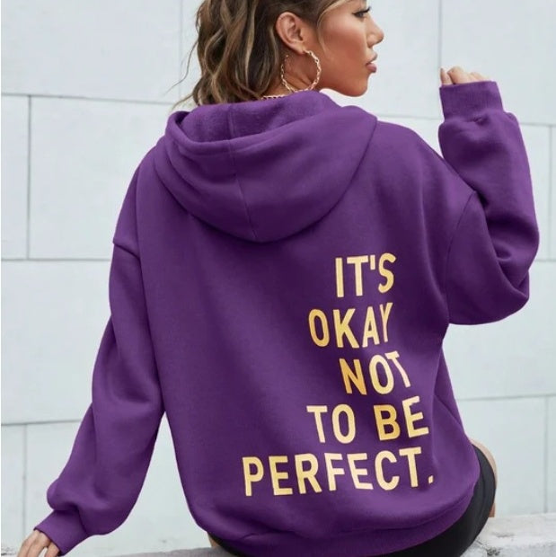 Pernille Mortensen | Oversize hoodie med tekstprint