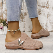 Francesca Lombardi | Sort Slip-On Mule med Blød Indersål