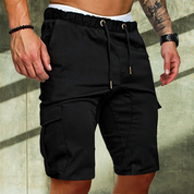 Jeppe Solberg | Cargo-Shorts für Herren mit elastischem Bund und geräumigen Taschen