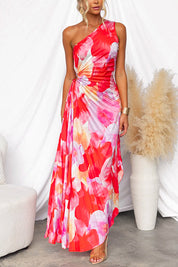 Elodie Laurent | Maxi-sommerkjole med elegant plissédesign