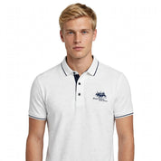 Oscar Lindstrøm | Klassisches Poloshirt mit gesticktem Logo