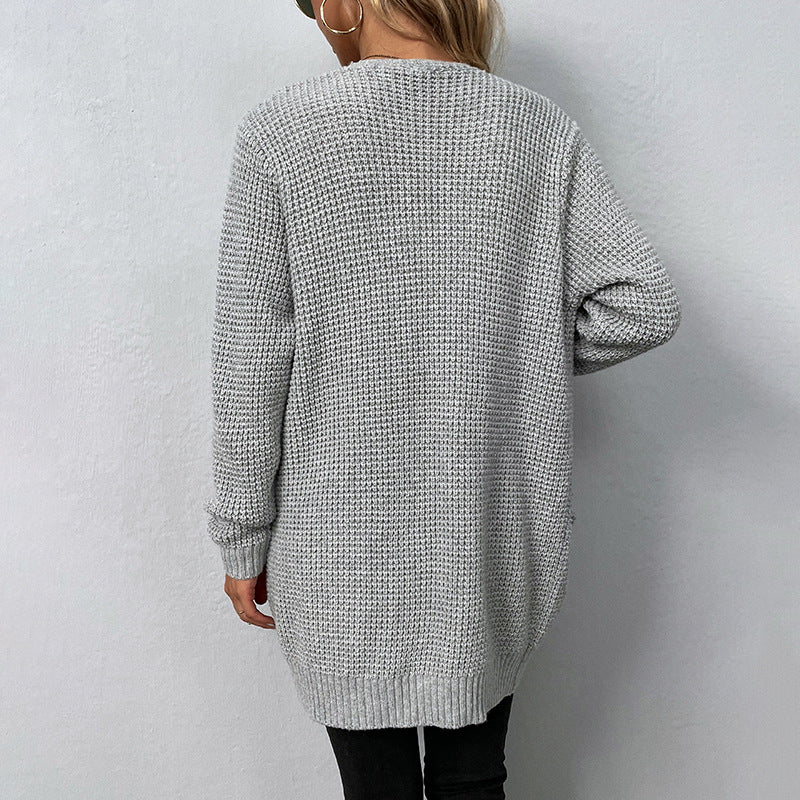 Sidse Vind | Oversized-Strickcardigan mit Taschen