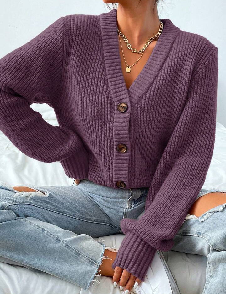 Nora Kjeldsen | Oversized Strikcardigan i Grøn