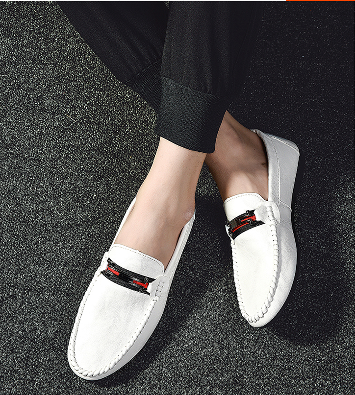 Rasmus Bjerregaard | Loafers i Læderlook med Flettet Detalje