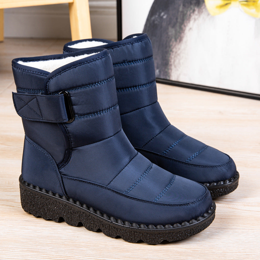 Karen Jørgensen | Vinterstøvler Dame med Kunstpels og Skridsikker Sål