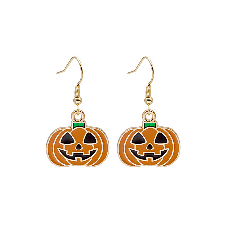Dámské halloweenské náušnice Witching Hour | s čarodějnickým kloboukem