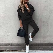 Camille Laurent | Komfortabelt hoodie sæt med afslappet pasform
