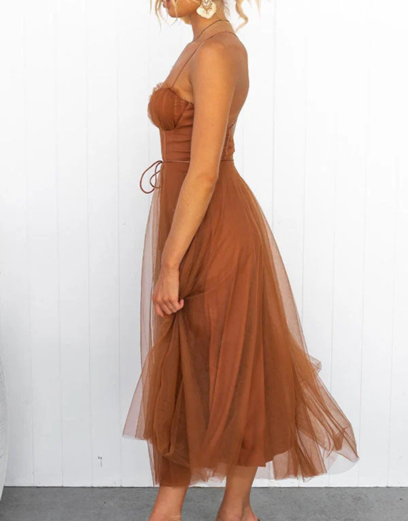 Chloé Rivière | Maxi sommerkjole med let og elegant fald