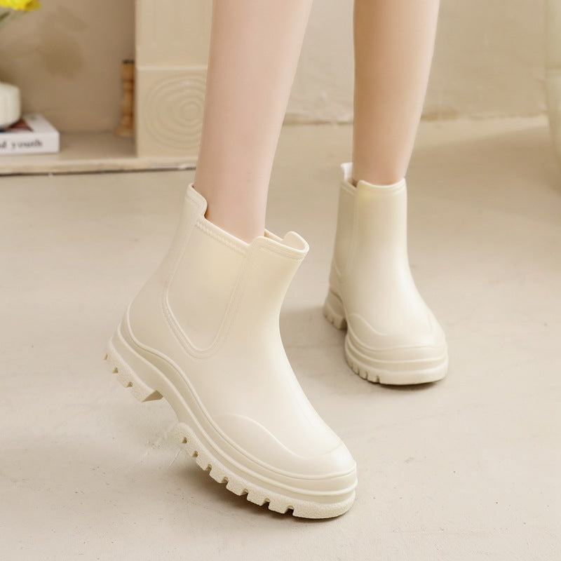 Nanna Kjeldsen | Gummistiefel mit rutschfester Sohle und Chelsea-Design