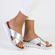 Celeste Moreau | Chic slip-on sandaler med elegant komfort