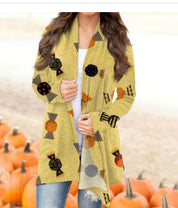Skeleton Social | Skull Halloween Cardigan For Women