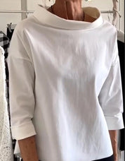 Sara Møller | High-neck sweater with long sleeves