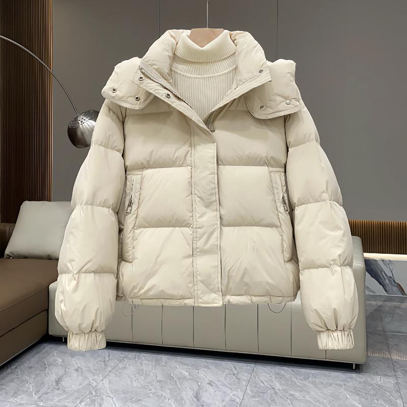 Ida Kristensen | Short pink puffer jacket for women