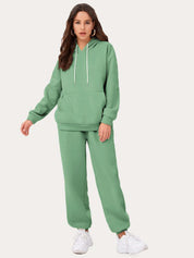 Mille Storm | Sweatshirt-sæt med hoodie og joggingbukser