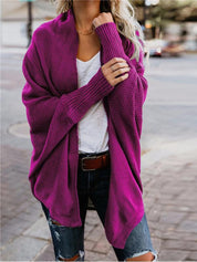 Mie Randers | Grüner Strickcardigan im Oversize-Stil
