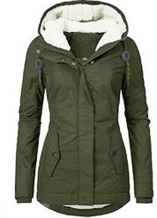 Lene Kristiansen | Wattierte Parkajacke mit Fleecefutter für Damen