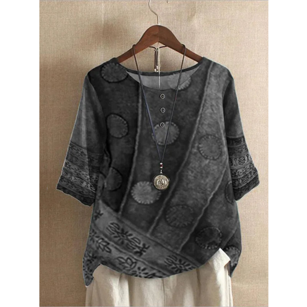 Lottie Moretti | Boheme Sommer Top med Farvespil
