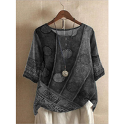 Lottie Moretti | Boheme Sommer Top med Farvespil