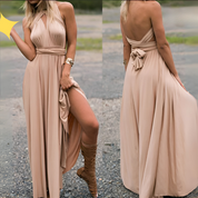 Valentina Moretti | Multiway maxikjole i elegant wrap-design