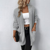 Sidse Vind | Oversized-Strickcardigan mit Taschen