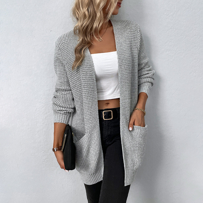 Sidse Vind | Oversized-Strickcardigan mit Taschen