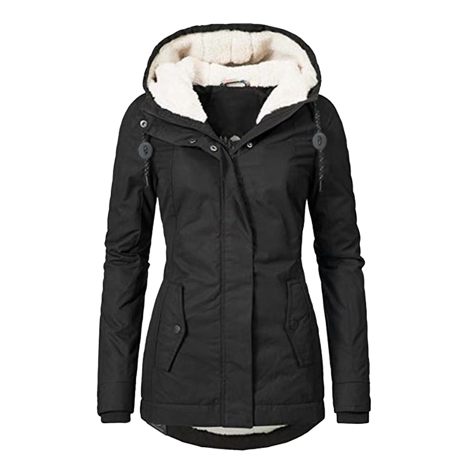 Lene Kristiansen | Wattierte Parkajacke mit Fleecefutter für Damen