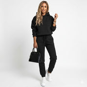 Camille Laurent | Komfortabelt hoodie sæt med afslappet pasform