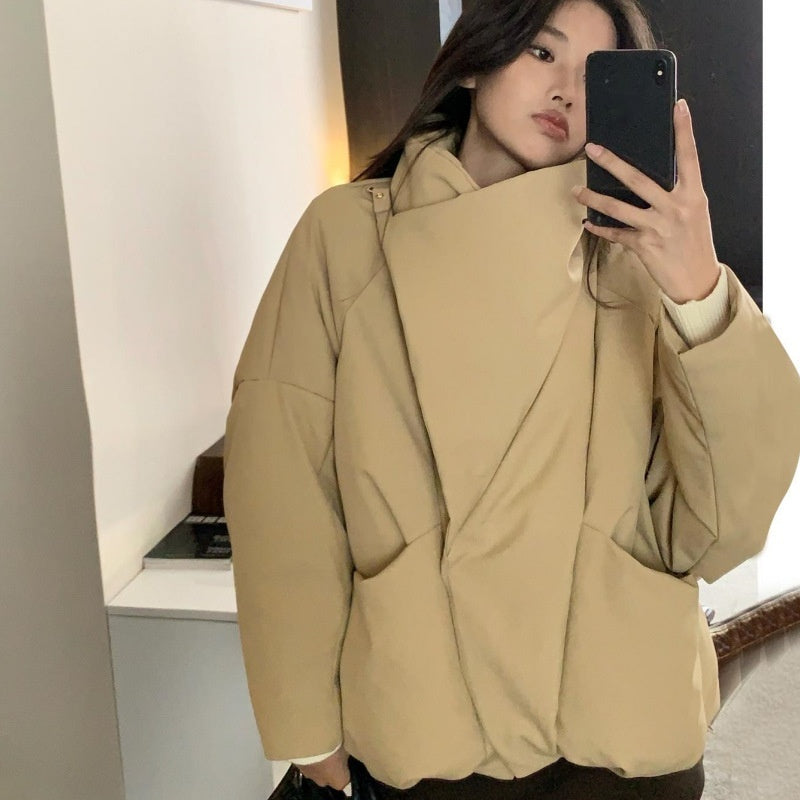 Stine Jensen | Vatteret oversize-jakke med stort revers