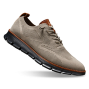 Anders Bille | Strick-Sneaker mit Mesh-Obermaterial und Fersenriemen