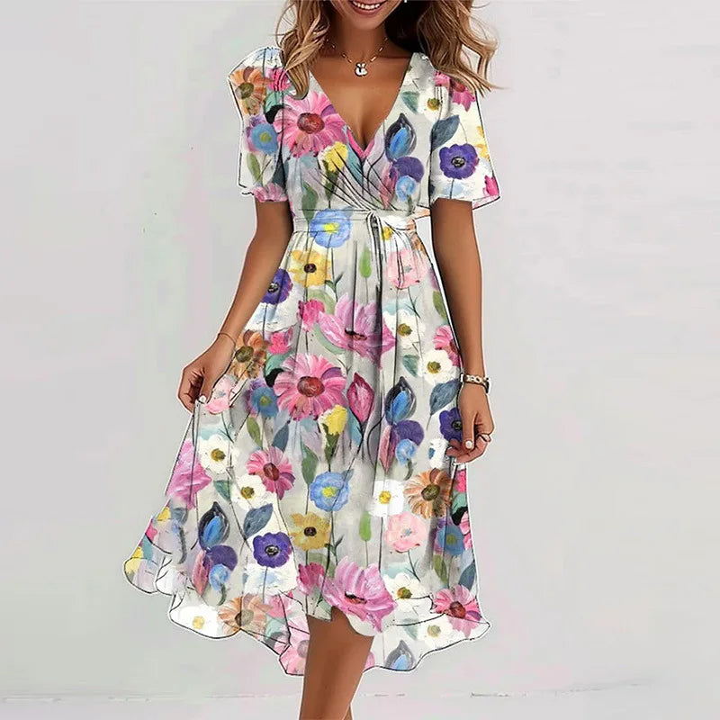 Sophie Bellini | Let Blomsterkjole med Sommerlig Elegance