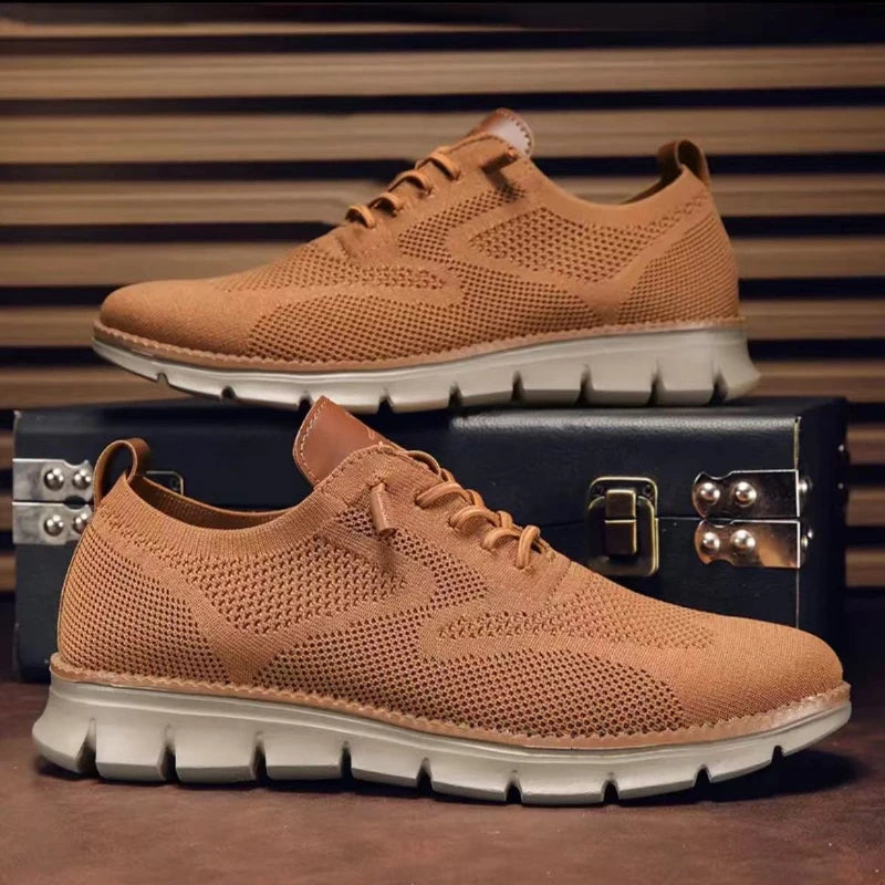 Anton Lindberg | Mesh-Sneakers med Åndbar Overdel til Mænd