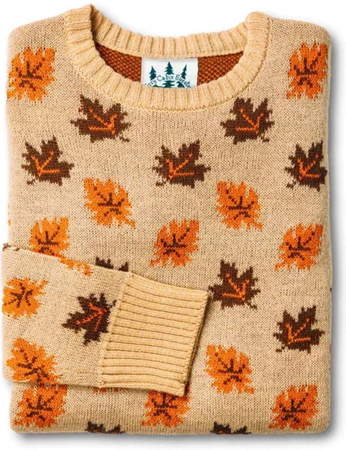 Karen Sørensen | Æble-strikket sweater med Fair Isle-mønster