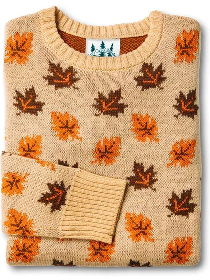 Karen Sørensen | Æble-strikket sweater med Fair Isle-mønster