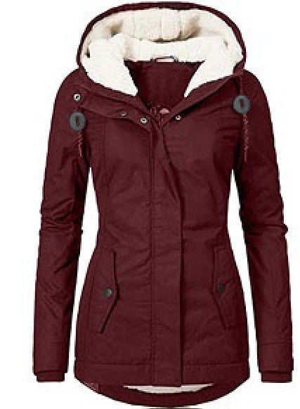 Lene Kristiansen | Wattierte Parkajacke mit Fleecefutter für Damen