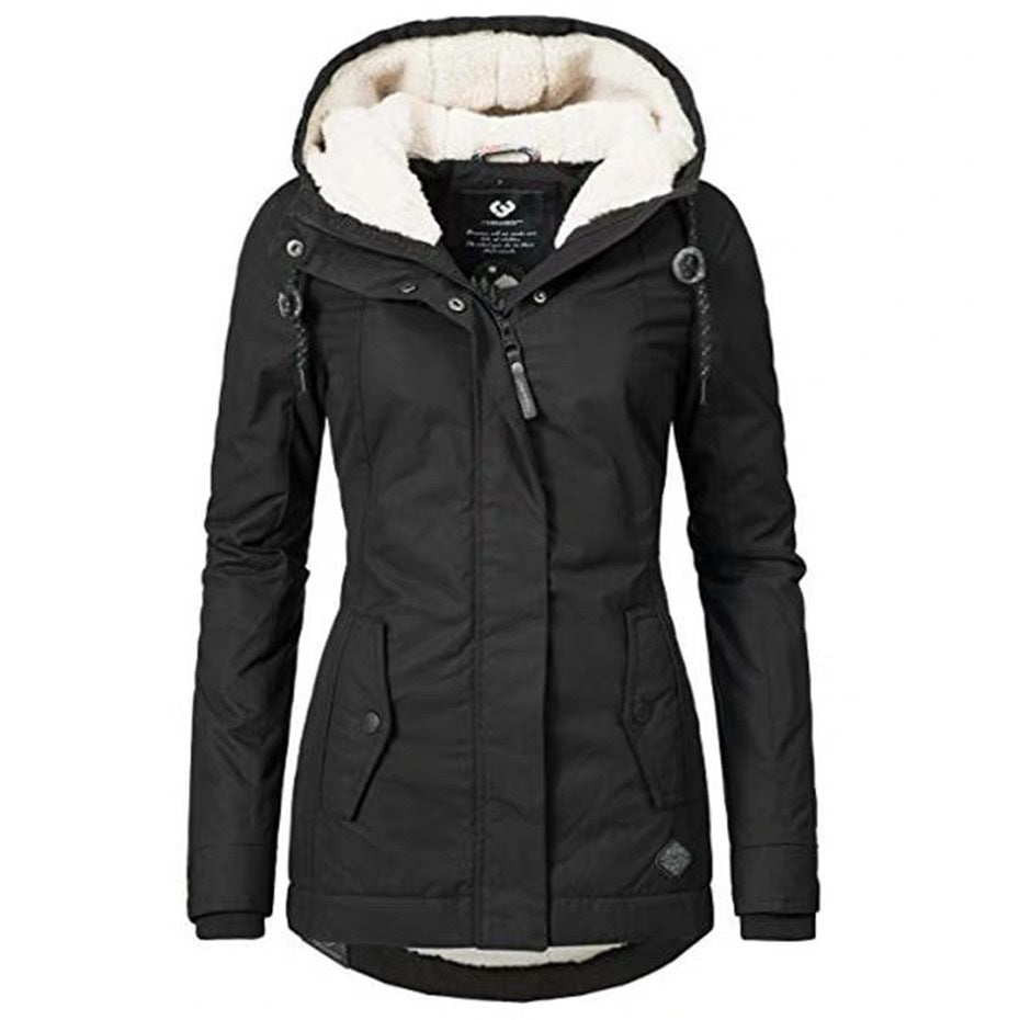 Lene Kristiansen | Wattierte Parkajacke mit Fleecefutter für Damen